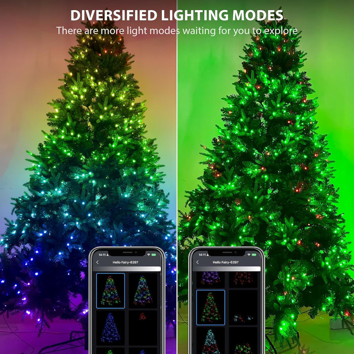 6FT Smart Prelit Artificial Christmas Tree with Topper Star